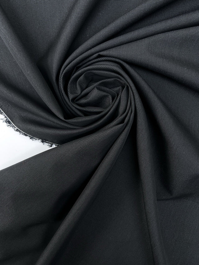 Viscose Rep Weave Striped Fabric