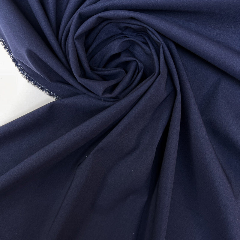 Wool Blend Woven Melange Purple-Blue