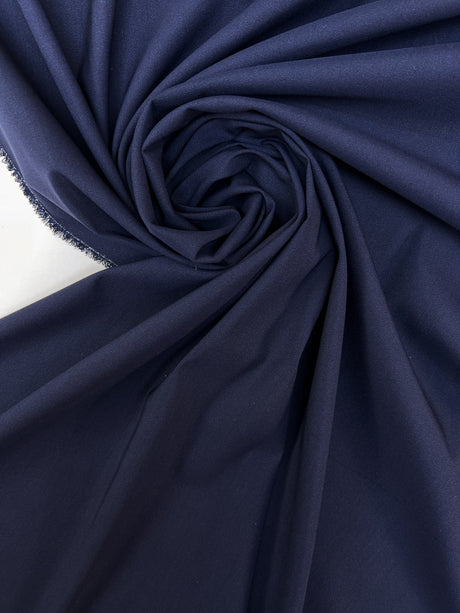 Wool Blend Woven Melange Purple-Blue