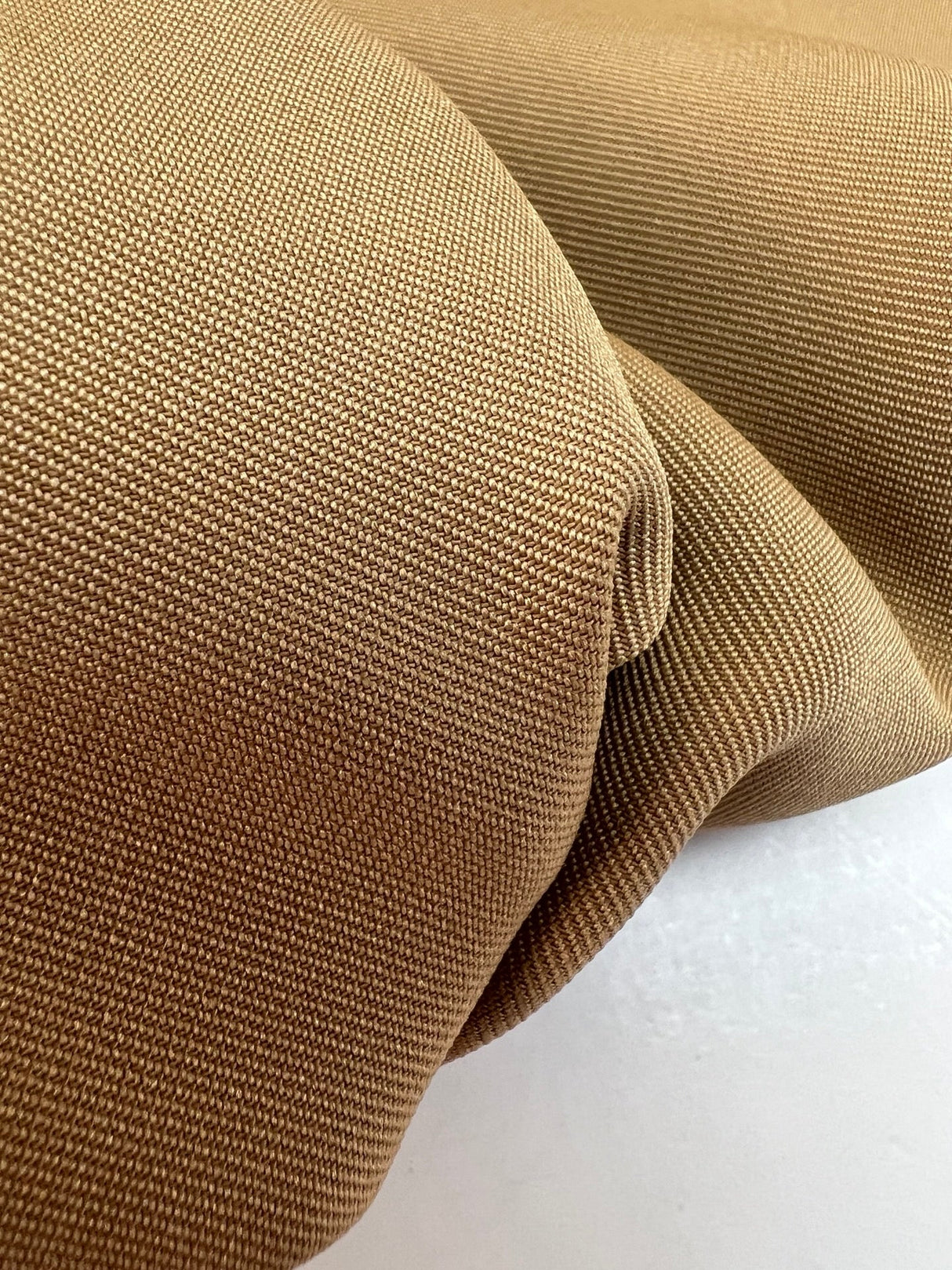 Polyester Twill Suit Fabric Brown Stretch