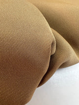 Polyester Twill Suit Fabric Brown Stretch