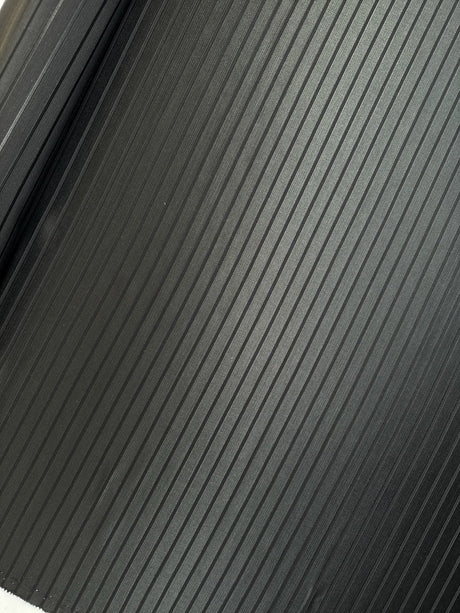 Black Jacquard Wool Fabric TR-758