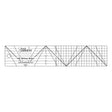Quilting Ruler 2in x 10in Clear Plastic