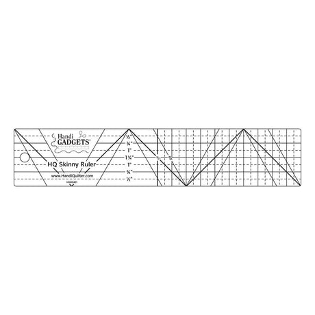Quilting Ruler 2in x 10in Clear Plastic