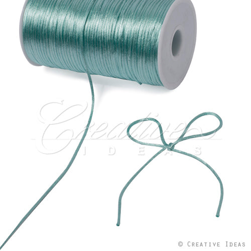 2Mm Rat-Tail (Chinese Knot) - 200 Yards (Aqua)