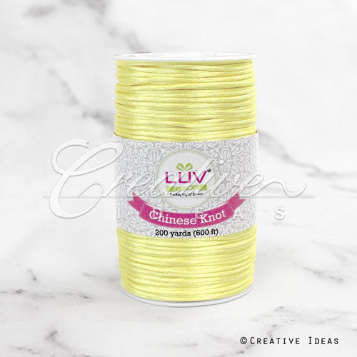 2Mm Rat-Tail (Chinese Knot) - 200 Yards (Baby Maize)