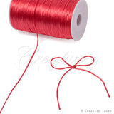 2Mm Rat-Tail (Chinese Knot) - 200 Yards (Coral)