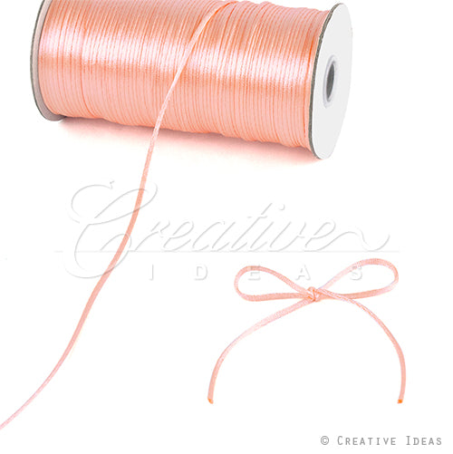 2Mm Rat-Tail (Chinese Knot) - 200 Yards (Light Peach)