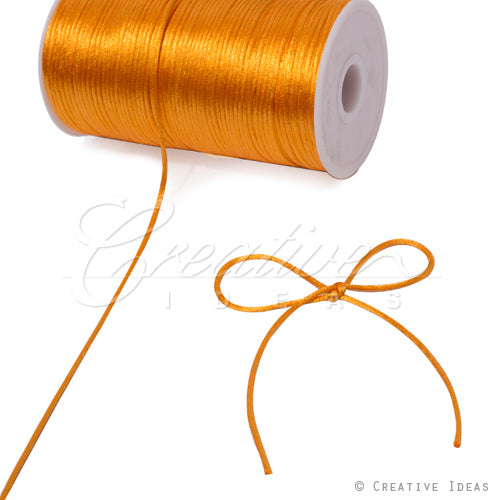 2Mm Rat-Tail (Chinese Knot) - 200 Yards (Orange)