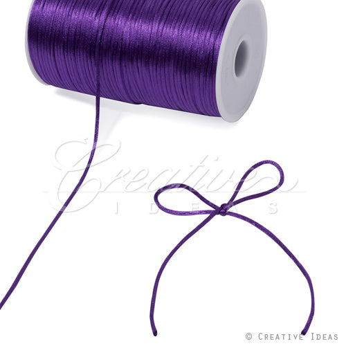 2Mm Rat-Tail (Chinese Knot) - 200 Yards (Purple)