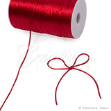 2Mm Rat-Tail (Chinese Knot) - 200 Yards (Red)