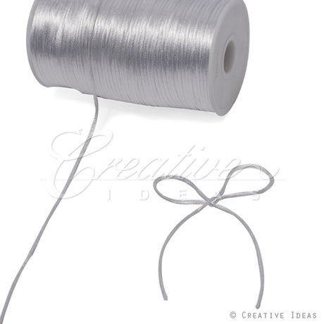2Mm Rat-Tail (Chinese Knot) - 200 Yards (White)