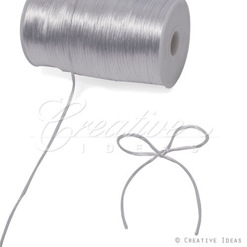 2Mm Rat-Tail (Chinese Knot) - 200 Yards (White)