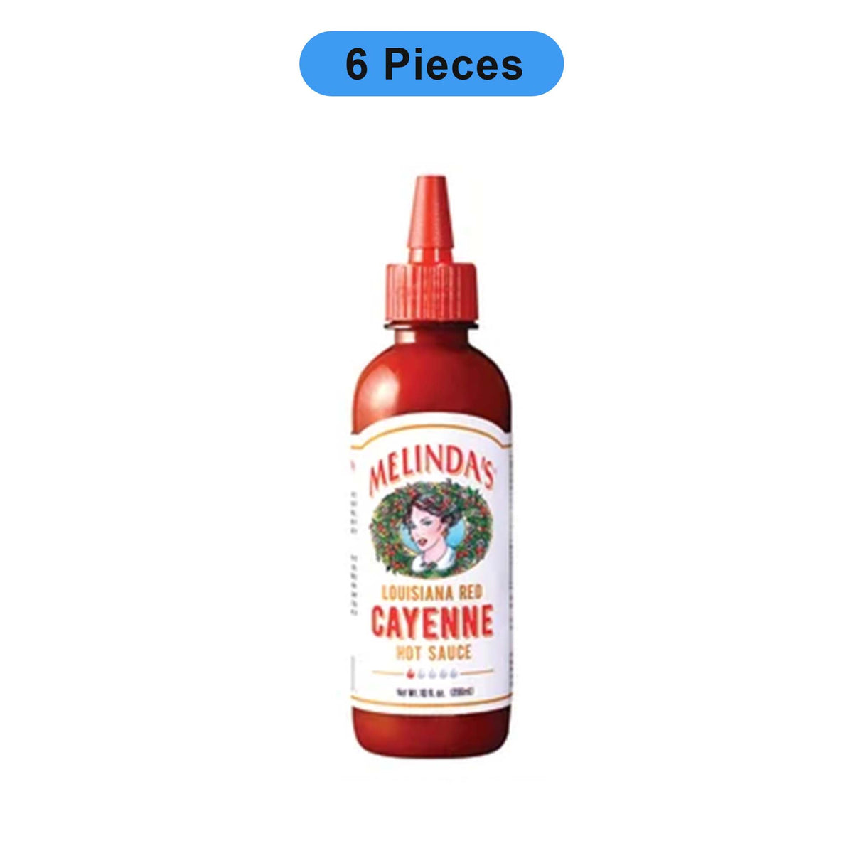 MELINDA'S LOUISIANA RED CAYENNE HOT SAUCE 10 OZ