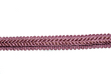 Braided Gimp Trim Mauve Pink 0.50 Inch