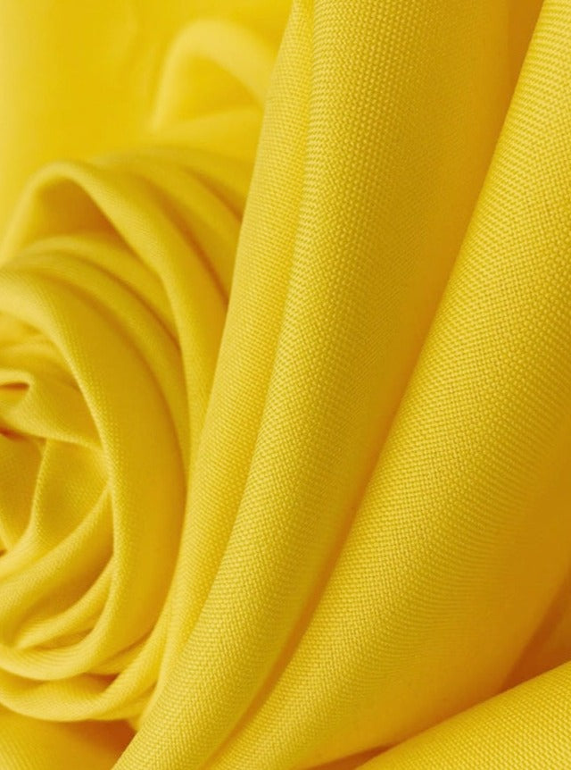 Yellow Poplin Fabric
