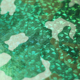 Camo Collage Polyester Spandex Fabric - Green Camouflage Print, 58/60" Width, 240 GSM (1 Yard)