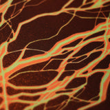 Lightning Bolt Nylon Spandex Fabric - Multi-Color Lightning Bolt Print, 58/60" Width (1 Yard)
