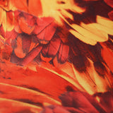 Tropical Feathers Polyester Spandex Fabric - Multicolor Feather Print, 58/60" Width, 200 GSM (1 Yard)