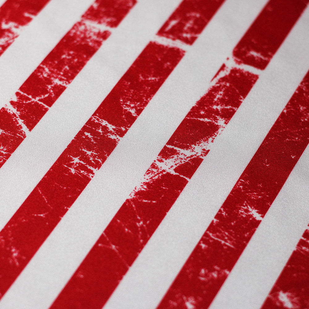 Vintage Stars - Stripes Polyester Spandex Fabric - American Flag Stars And Stripes, Royal/White And Red/White, 58/60" Width (1 Yard)