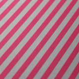 Candy Dots And Stripes Polyester Spandex Fabric - Pastel Pink, Aqua And White, Polka Dots And Stripes, 58/60" Width (1 Yard)