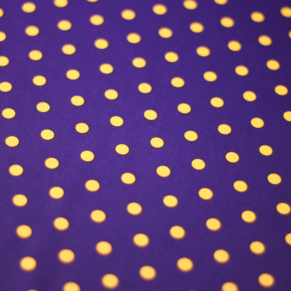 Dippin Dotz Poly Spandex Fabric - Small Polka Dots, Multiple Colors, 58/60" Width (1 Yard)