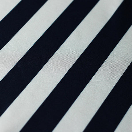 Lucky Stripes Polyester Spandex Fabric - Multi-Color 1" Wide Stripes, 58/60" Width (1 Yard)