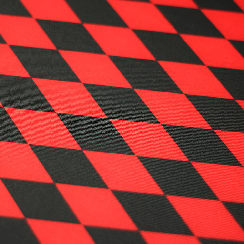Harlequin Polyester Spandex Fabric - Diamond Print, Assorted Colors, 58-60" Width (1 Yard)