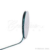 3/16" Double Face Picot Ribbon - 50 Yards (Hunter Green)