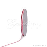 3/16" Double Face Picot Ribbon - 50 Yards (Pink)