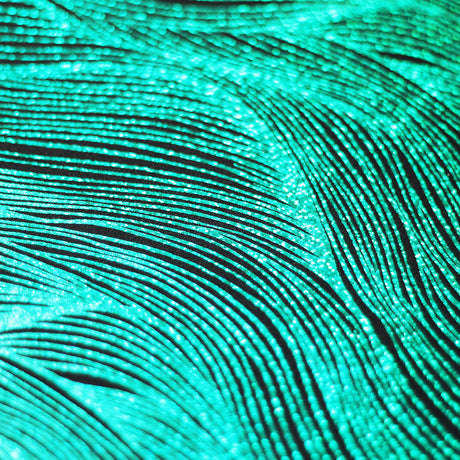 Strands Holo Nylon Spandex Fabric - Assorted Colors, Wavy Zebra Pattern, 58/60" Width (1 Yard)