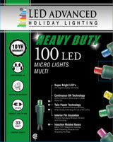 5mm Multi 100 LED Light Set