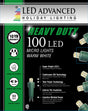 5mm Warm White 100 LED Light Set