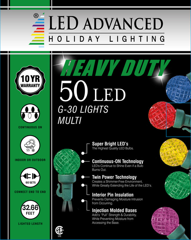 G30 Multi 50 LED Light Set