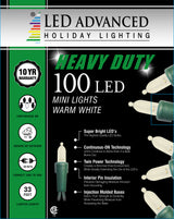 M4 Warm White 100 LED Light Set