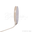 3/8" Double Face Picot Ribbon - 50 Yards (Ivory)