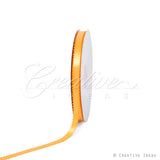 3/8" Double Face Picot Ribbon - 50 Yards (Light Gold)