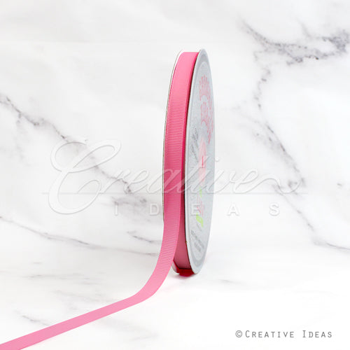 3/8" Grosgrain Ribbon - 50 Yards (Baby Doll Pink)