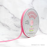 3/8" Grosgrain Ribbon - 50 Yards (Baby Doll Pink)