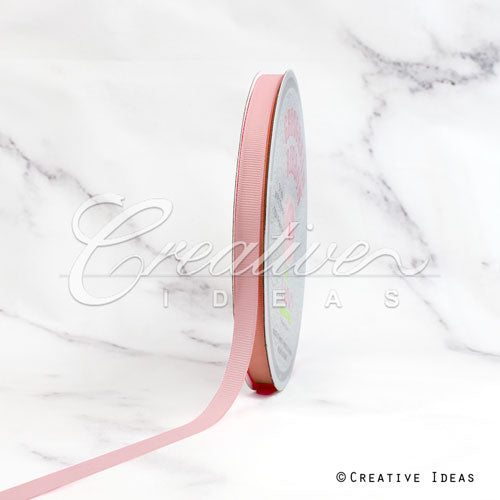 3/8" Grosgrain Ribbon - 50 Yards (Blush)