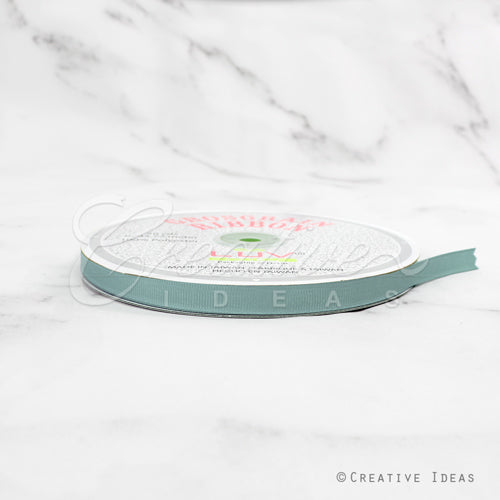 3/8" Grosgrain Ribbon - 50 Yards (Celadon)