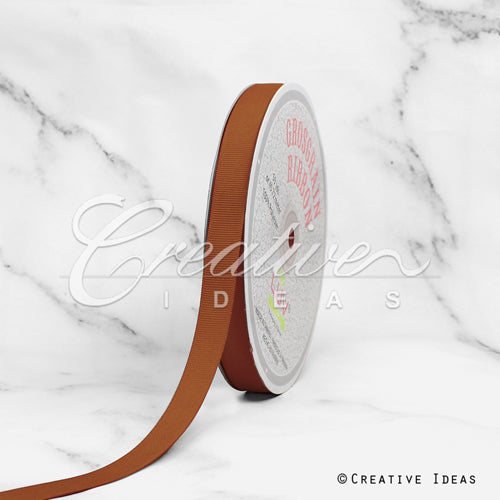 3/8" Grosgrain Ribbon - 50 Yards (Copper)