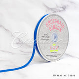 3/8" Grosgrain Ribbon - 50 Yards (Electric Blue)