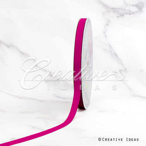 3/8" Grosgrain Ribbon - 50 Yards (Fuchsia)