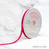 3/8" Grosgrain Ribbon - 50 Yards (Hot Pink)
