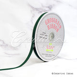 3/8" Grosgrain Ribbon - 50 Yards (Hunter Green)