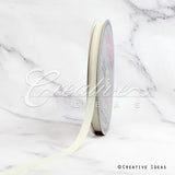 3/8" Grosgrain Ribbon - 50 Yards (Ivory)
