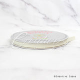 3/8" Grosgrain Ribbon - 50 Yards (Ivory)