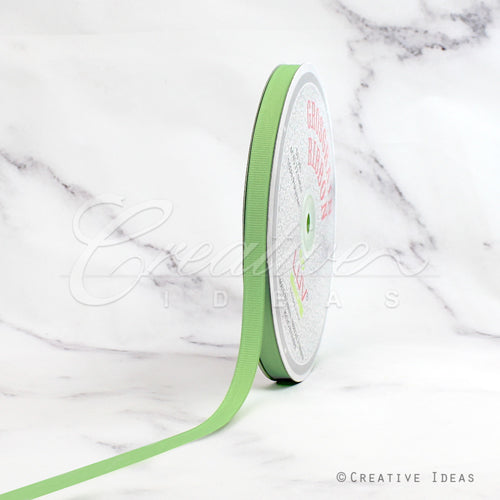 3/8" Grosgrain Ribbon - 50 Yards (Mint Green)