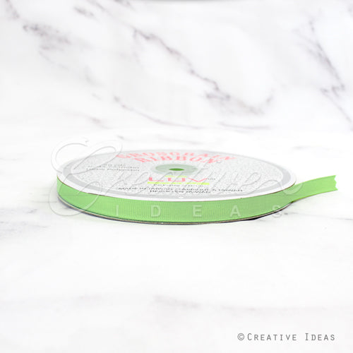 3/8" Grosgrain Ribbon - 50 Yards (Mint Green)